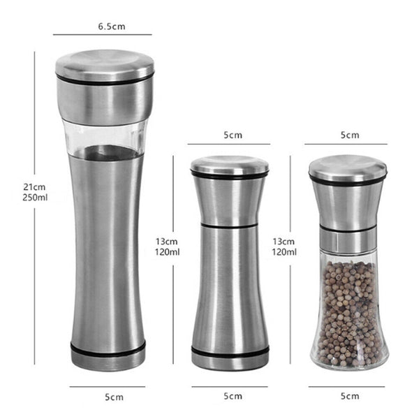 Stainless Manual Salt Pepper