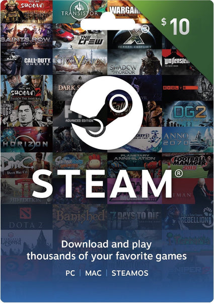 STEAM GAME CARD
