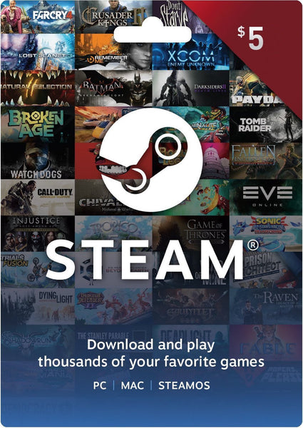 STEAM GAME CARD