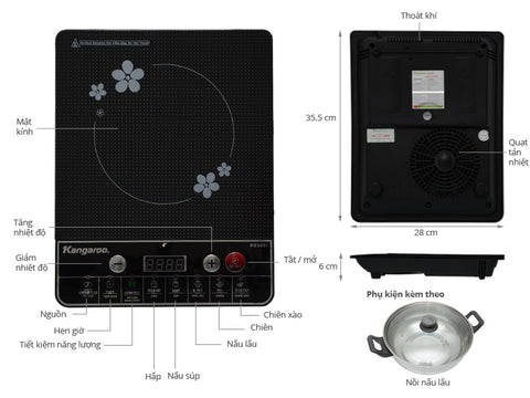 KANGAROO INDUCTION COOKER