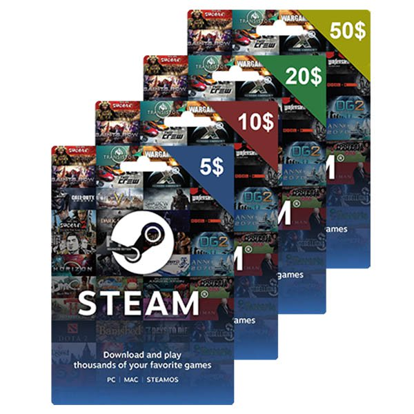STEAM GAME CARD